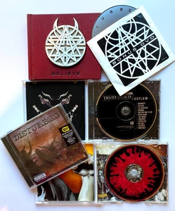 DISTURBED METAL LOT 2 DVD 3 CD BELIEVE BOOK SEALED LIVE GERMANY ASYLUM & FISTS - Bild 1 von 13