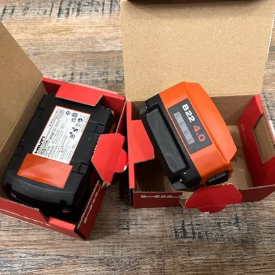 Hilti B 22/4.0Ah Lithium Battery New, ✅ 08.2025