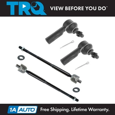 TRQ Tie Rod Set For 2004-2006 Scion xA xB 2003-2005 Toyota Echo - Image 1 of 4