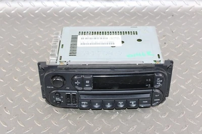 02-03 Grand Cherokee Electronic Audio Radio Stereo AM FM Receiver Head Unit WTY - Image 1 of 4