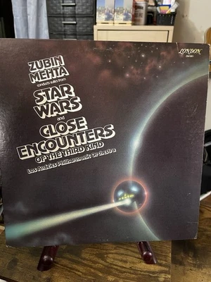 Zubin Mehta Conducts Suites from Star Wars And Close Encounters LP 1978 London - Imagem 1 de 4