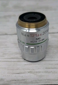 Objetivo microscopio Olympus, Neo SPlan 20x/0,46 f=180 ∞/0. - Imagen 1 de 6
