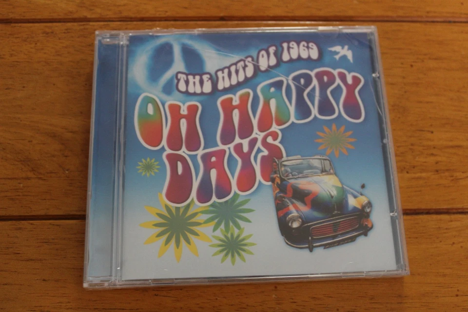 Oh Happy Days CD The Hits of 1969 60s Compilation Classic Rock Soul Psych Sealed Foto 1 de 2