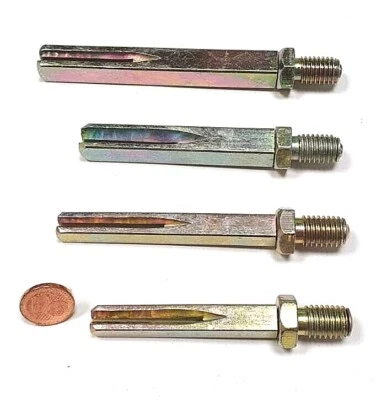 BASI Dreh Wechselstift Ø 8 u. 10 mm Längen: 55 65 70 85 mm Gewinde M 10 Türgrif