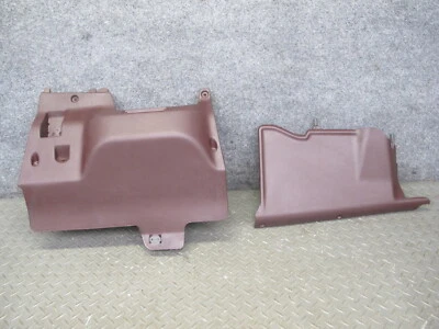 86-89 TOYOTA SUPRA MK3 CONJUNTO PANEL DE AJUSTE INFERIOR DELANTERO IZQUIERDO Y DERECHO GRANATE OEM Foto 1 de 4