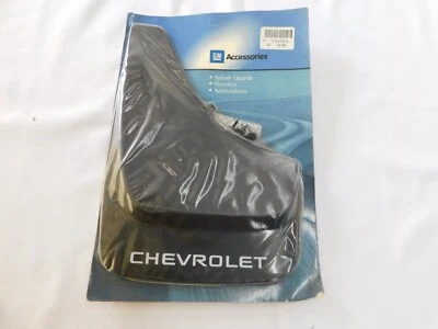 NOS OEM 1995 2005 Chevrolet Accessory Mud Flaps Monte Carlo Impala Malibu Camaro - Image 1 of 4