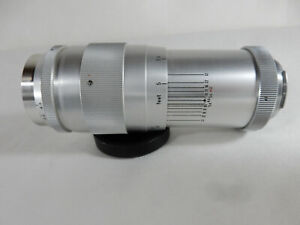 Vtg Steinheil Munchen Culminar f/4.5 135mm VL Lens, Cap & Case,  Made in Germany