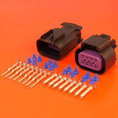 Genuine Delphi GT150 Series 8 Way Male & Female Connector Kit  - Image 1 of 4