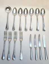 Lot de 15 anciens couverts en aluminium pour dînette 