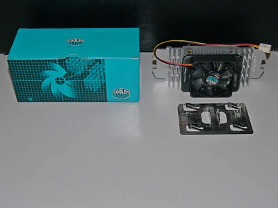Cooler Master Slot 1 Pentium II / III CPU Kühler Lüfter 50 x 50 x 10 Kugellager - Bild 1 von 4