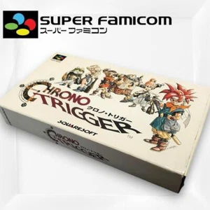 Chrono Trigger Nintendo SNES super famicom SFC boxed with manual used tested - Picture 1 of 12