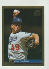 1994 Score Gold Rush #203 Tom Candiotti card, Los Angeles Dodgers