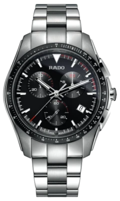 Rado HyperChrome Chronograph Stainless Steel Black Dial Men's Watch R32259153  — 第 1/4 张图片