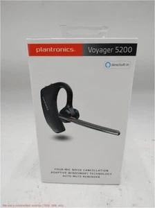 POLY Voyager 5200 UC Headset Wireless Ear-hook, Micro-USB Bluetooth - Black - Picture 1 of 4