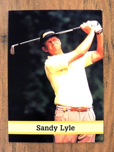 Sandy Lyle 1993 Reino Unido fax pax golfistas famosos #26 leyenda del golf - Imagen 1 de 1