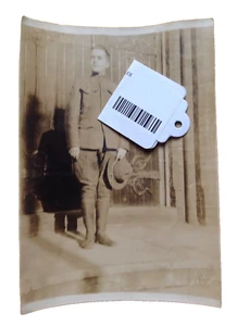 1919 JOHN HERBERT NASH McKENNEY WWI SOLDIER PHOTOGRAPH, JAMESTOWN, NY, GENUINE - Picture 1 of 2
