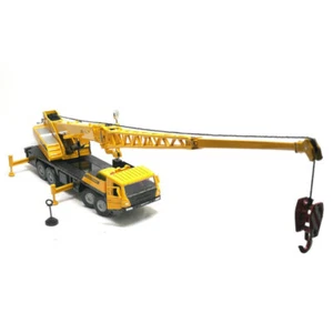1/50 Mega Crane Truck Toy Model Construction Vehicle Diecast Toy Trucks Yellow - Picture 1 of 8