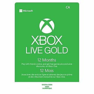 xbox live 12 month sale digital code