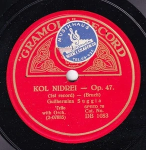 Suggia. Bruch (Kol Nidrei). HMV DB 1083. NM(-) - Picture 1 of 1