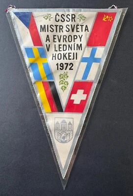 1972 Pennant World Ice Hockey Championship In Prague Czechoslovakia Soviet Union - Image 1 of 2