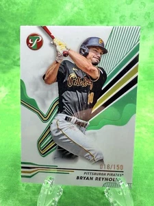 Bryan Reynolds /150 Green Refractor - 2024 Topps Pristine #106 Pitt Pirates - Bild 1 von 11