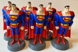 Lot of 6 Superman Justice League Animated Series 4" Promotional Figures - Picture 1 of 1