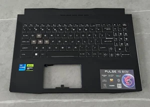 307-585C221-F89 MSI Pulse 15 B13VFK MS-1585 15.6" Palmrest w/ BL Keyboard OEM - Bild 1 von 2