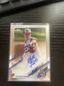 2021 Topps Chrome - Rookie Autographs #RA-MF Matt Foster (AU, RC)
