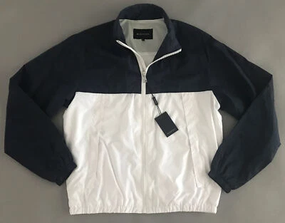 Bugatchi Color Block  Zip Jacket Night Blue  L $299 - Image 1 of 4