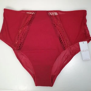 Elomi Matilda Knickers Size 2XL Briefs Crimson Pant Womens Full Figure New - Picture 1 of 8