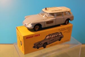 Dinky Toys - Break ID 19 Citroën Ambulance Municipale (Ref : 556) 1/43 ème