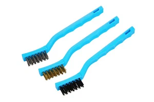 Juego de 3 herramientas Blue Spot mini juego de cepillos de alambre herramientas de 178 mm 7"" - Imagen 1 de 10