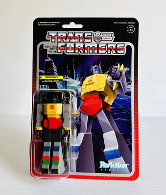Super7 Transformers Wave 1 Grimlock Reaction Action Figure 3.75 Inch - Image 1 of 4