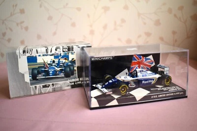 MINICHAMP 1:43: "DAMON HILL" WILLIAMS RENAULT FW16 GANADOR DEL GP británico 1994 Foto 1 de 4