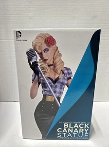 DC Comics Bombshells BLACK CANARY Statue New  /5200, 1st Run, 2014 J1 - Picture 1 of 6