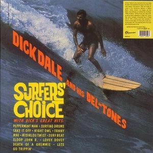DICK DALE Surfers Choice *Sealed* Clear Vinyl LP w/ Hype Sticker /500 Copies - Picture 1 of 2