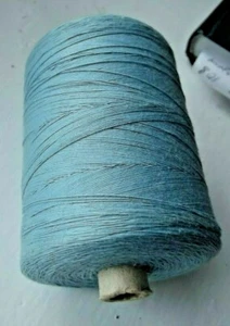 USSR. Weaving threads EXTRA No. 60. Cotton. BLUE 1200 m matte (1312 yards) - Picture 1 of 2