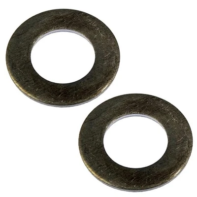 Junta de tapón de drenaje de aceite de motor para Toyota Camry 1990 1991 2 piezas aluminio plateado Foto 1 de 4