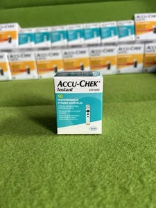 ACCU-CHEK INSTANT Glucose Blood Test Strips - 50 Strips expiry date - 06/10/25 - Picture 1 of 3