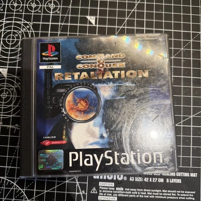 Command And Conquer Retaliation (PS1) Playstation 1 - Complete With Manual  - Image 1 of 3