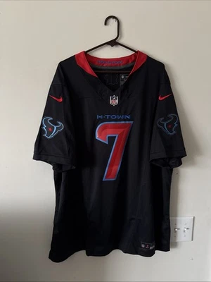 Camiseta deportiva para hombre Nike CJ Stroud #7 Houston Texans Vapor Lmtd 2nd Alt talla 2XL - azul Foto 1 de 4