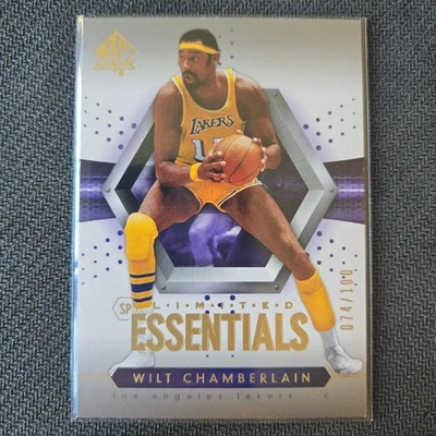 2004-05 SP Authentic - SP Essentials Wilt Chamberlain #108 /100 Lakers - Image 1 of 2