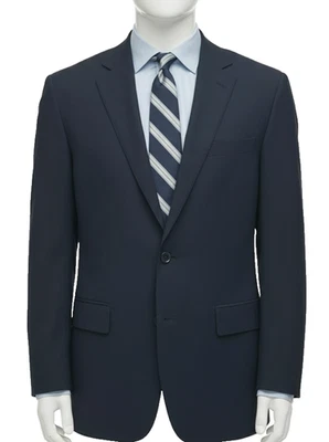 Brooks Brothers Suit Jacket Men's Size 48L Navy Classic Fit Stretch Wool Blend - Image 1 of 4