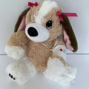Get Well Soon Plush Puppy broken Arm/wrist Cast/Sling Stuffed Animal + Card/note - Picture 1 of 7
