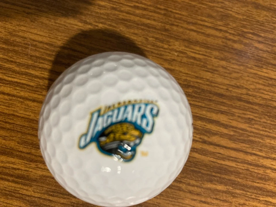 Мяч для гольфа с логотипом Jacksonville Jaguars NFL - Изображение 1 из 1