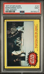 1977 Topps Vintage Star Wars Card #147 Bargaining with Jawas PSA 9 MINT - Picture 1 of 1