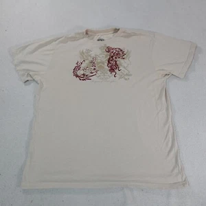 Camisa de Motociclista Para Hombres Grande Tostada Trenzada Motocicleta Bordada Dragon Griffon Camiseta - Imagen 1 de 14