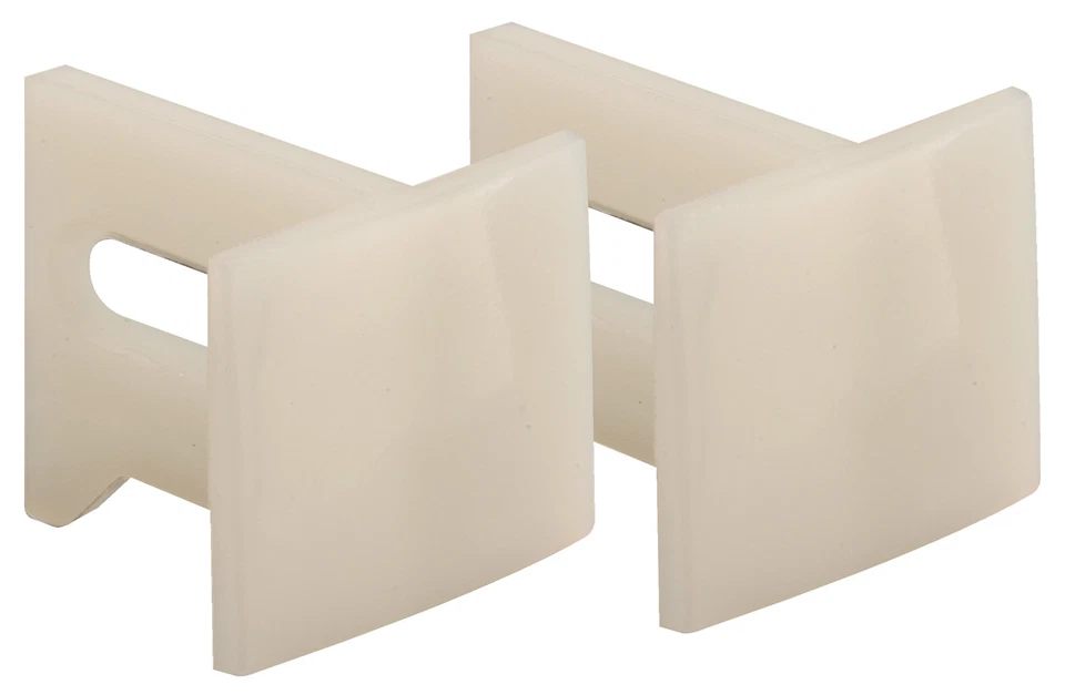 Pocket Door Side Guides Prime Line Products Kits / Hardware N7015 White