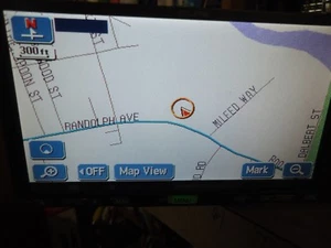 ECLIPSE AVN6610 AM FM RADIO GPS NAVIGATION SYSTEM CAR STEREO WMA MP3 OBG054 - Picture 1 of 10