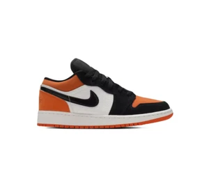 Jordan 1 Low Shattered Backboard GS Black White UK 4-5.5 - Picture 1 of 1